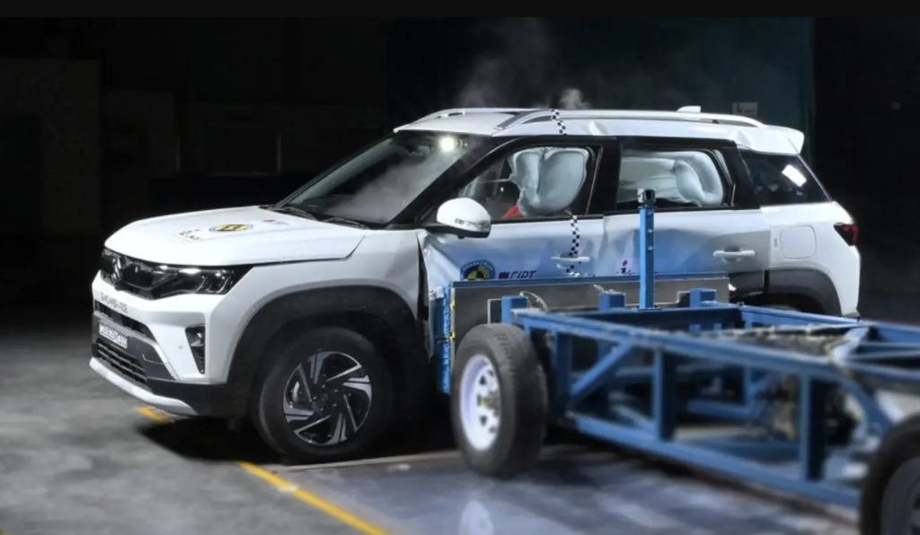 2026 Maruti Suzuki Brezza Scores 5-Star Bharat NCAP Safety Rating