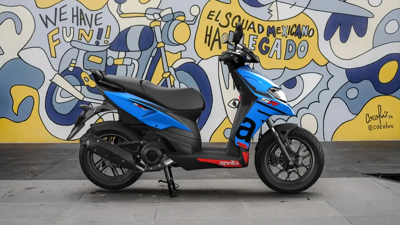 Aprilia SR 160 — exterior