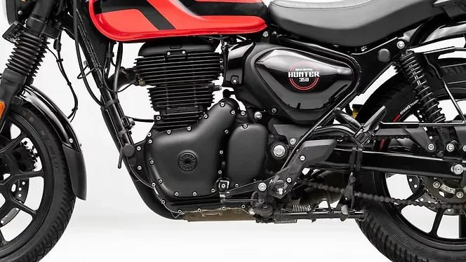 Royal Enfield Hunter 350 — engine and powertrain
