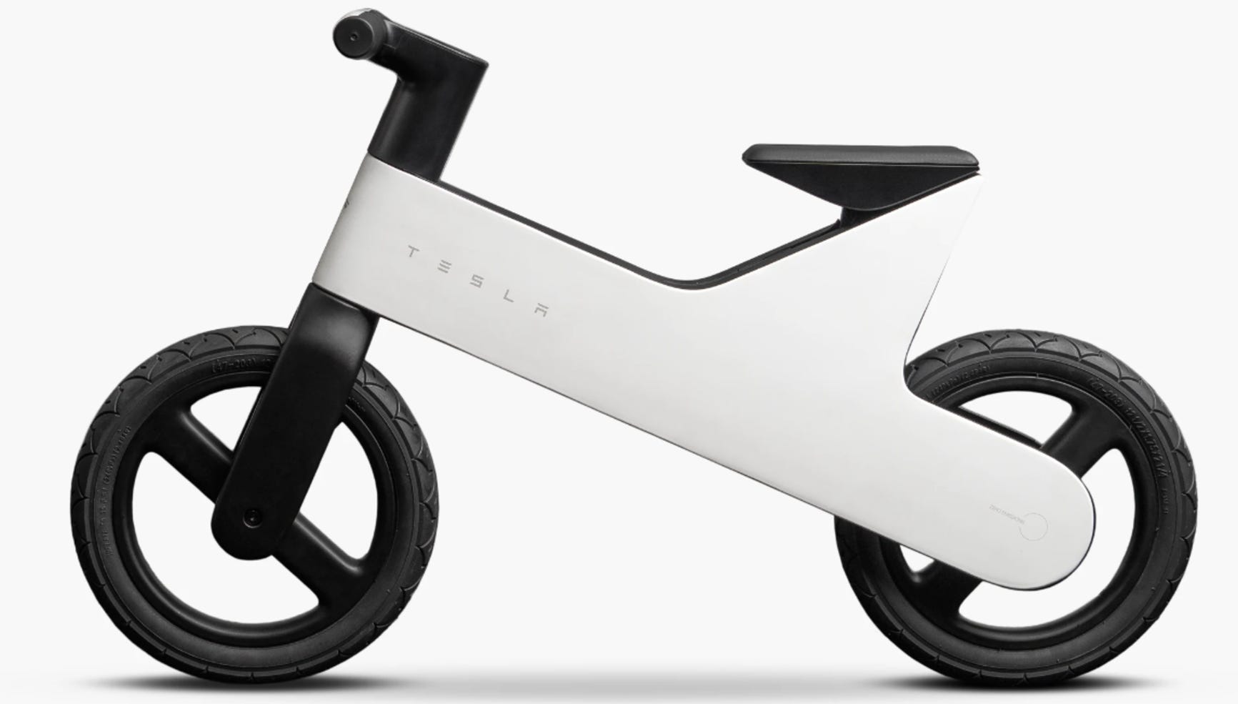 Tesla balance bike for children sells out soon after launch