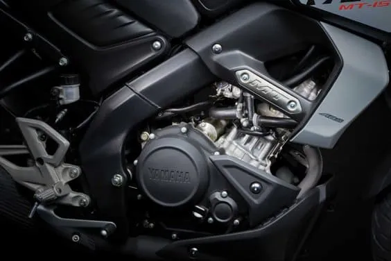 Yamaha MT-15 V2 — engine and powertrain · maw2wheelers.com