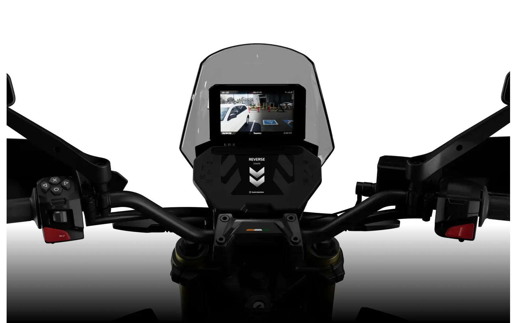 Ultraviolette X47 Crossover — dashboard and infotainment