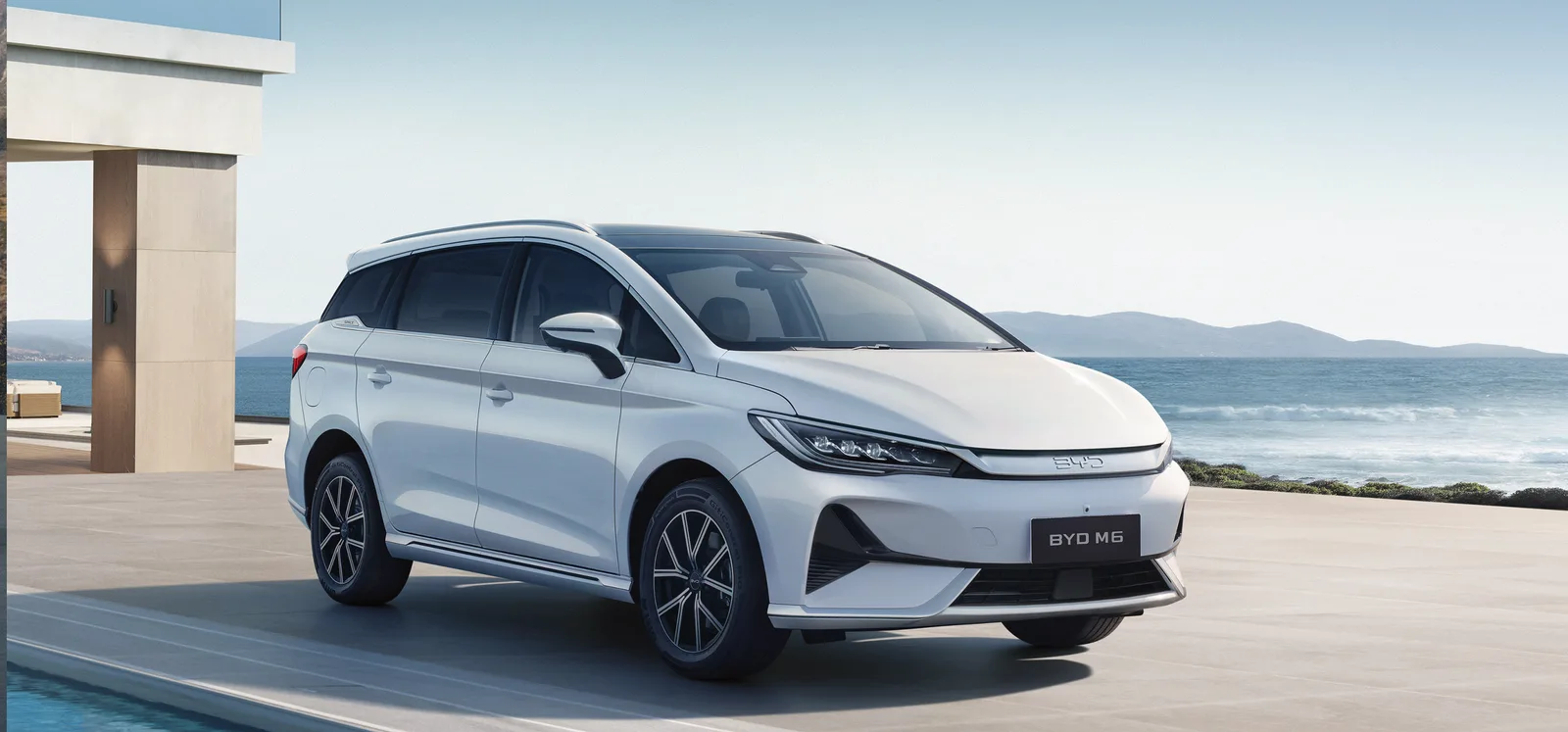 BYD M6 — exterior design