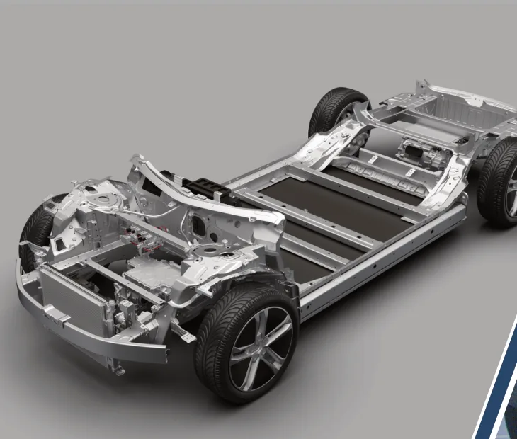 e-Platform 3.0 chassis and Blade Battery integration