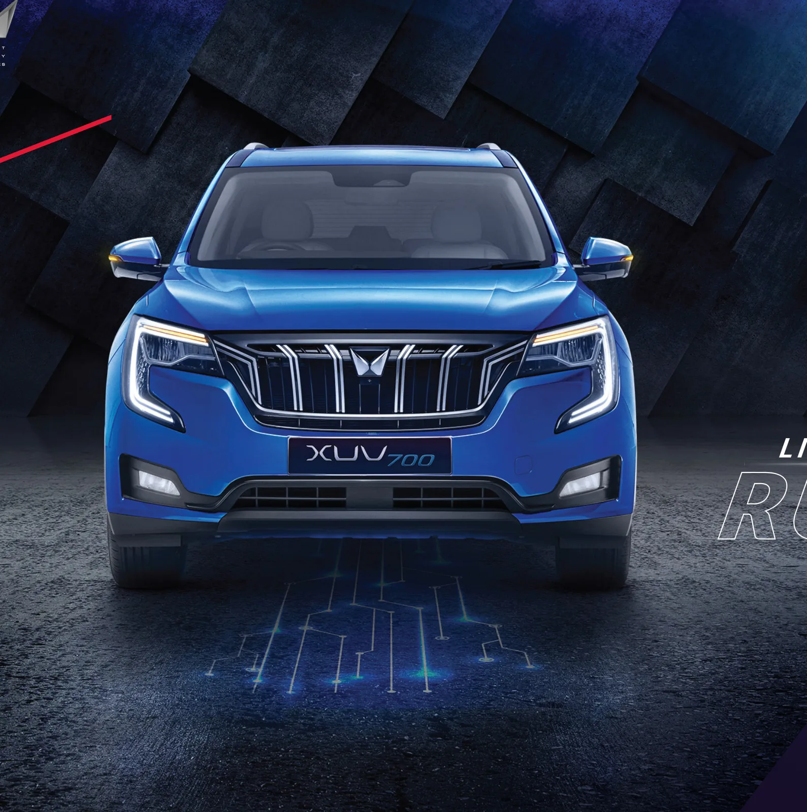 Mahindra XUV700 — sport utility exterior design