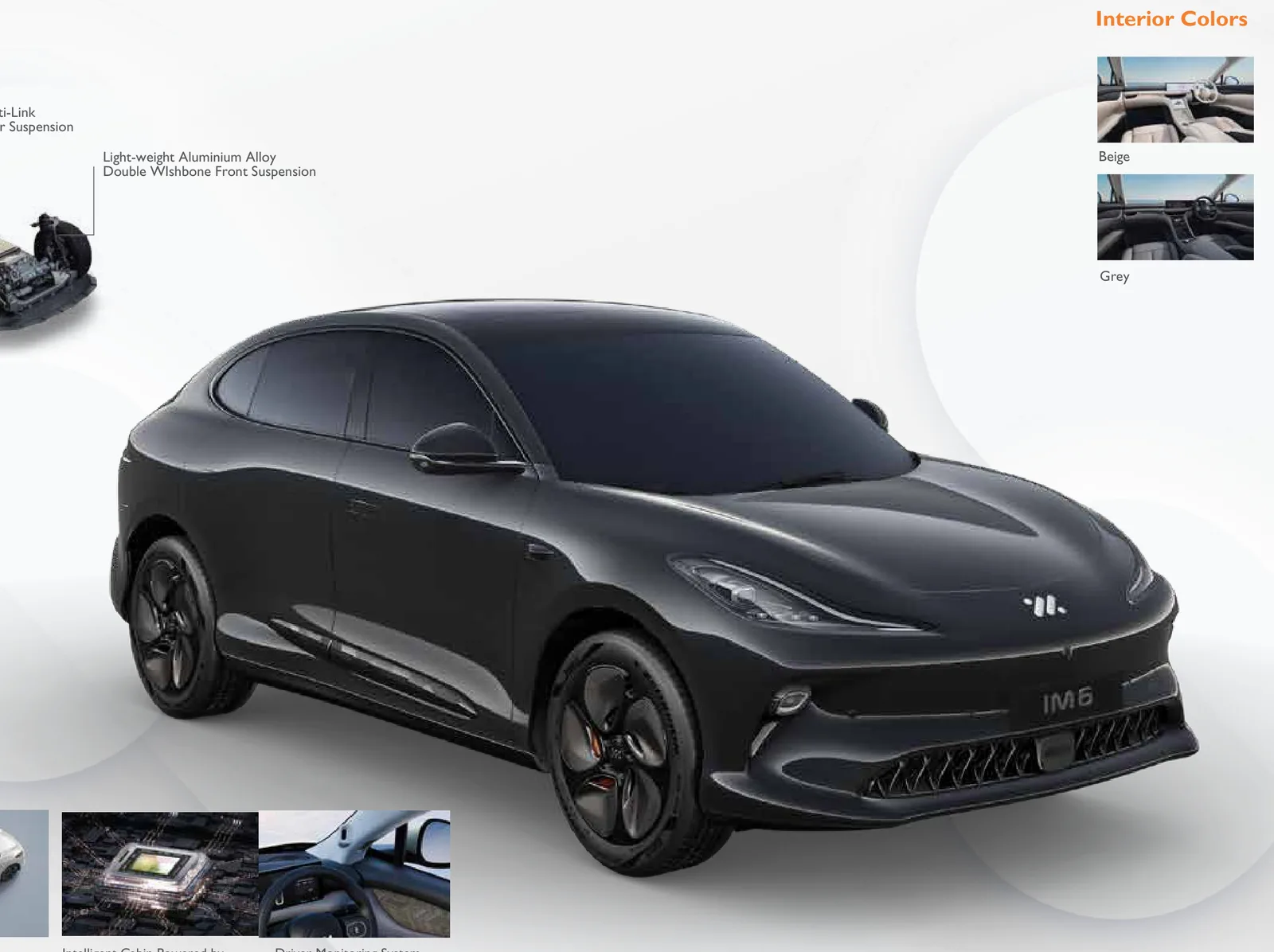 MG IM6 — intelligent electric premium SUV exterior design