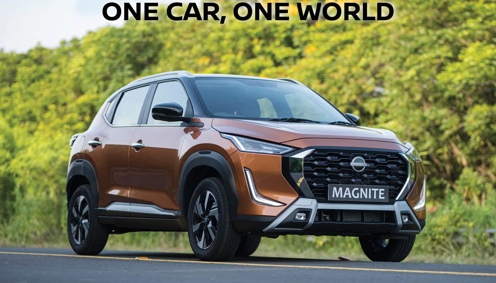 Nissan Magnite — compact SUV exterior design