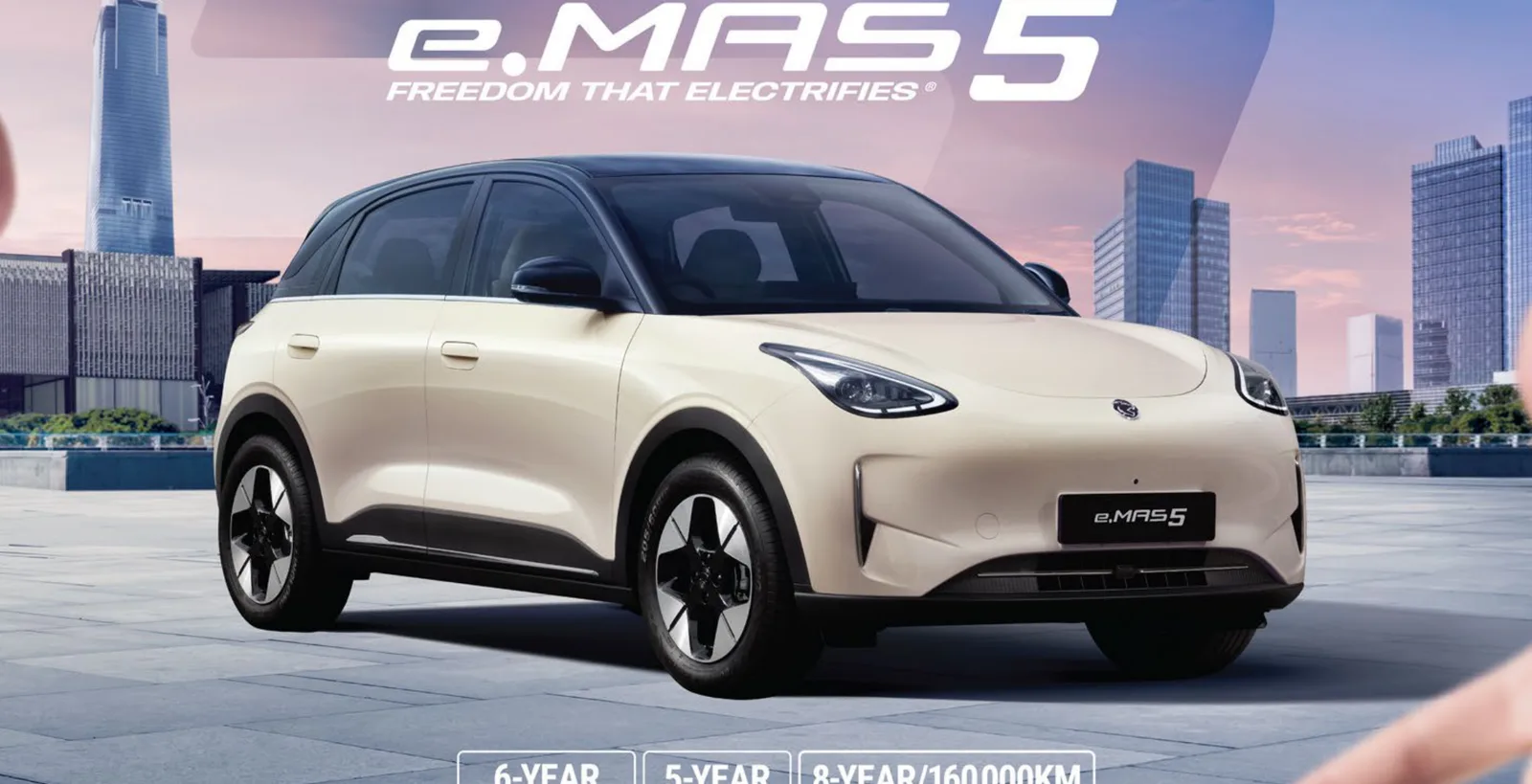 Proton e.MAS 5 — Freedom That Electrifies hatchback-SUV exterior design