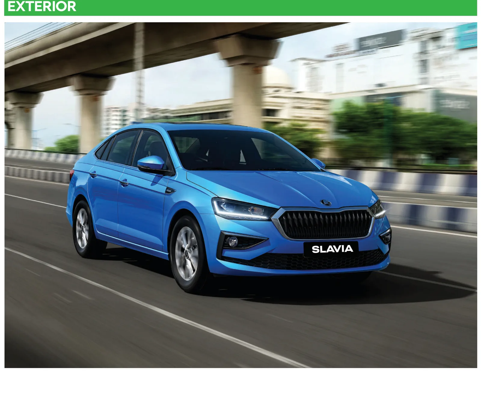 Skoda Slavia — Designed to be Different sedan exterior design