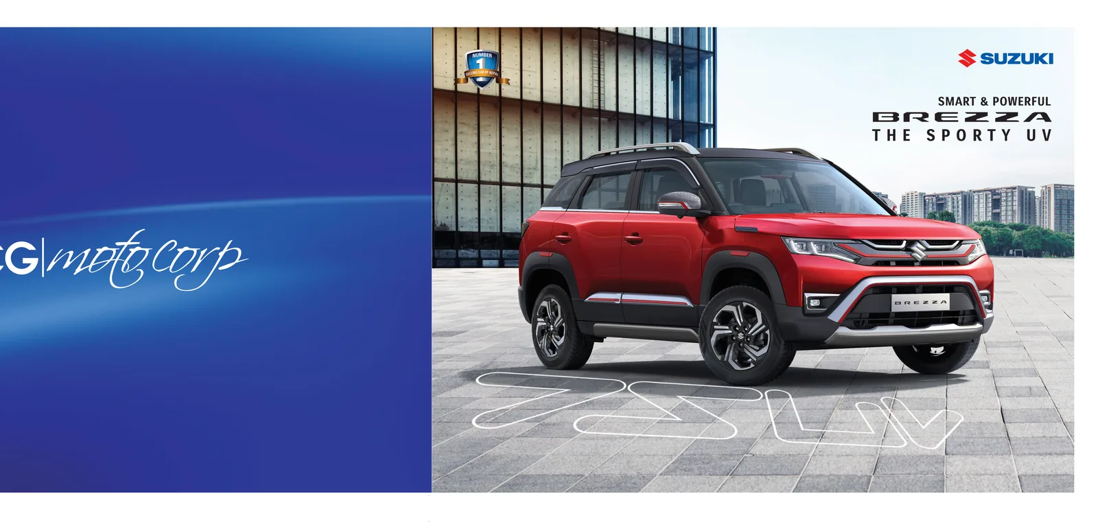 Suzuki Brezza — The Sporty UV exterior design