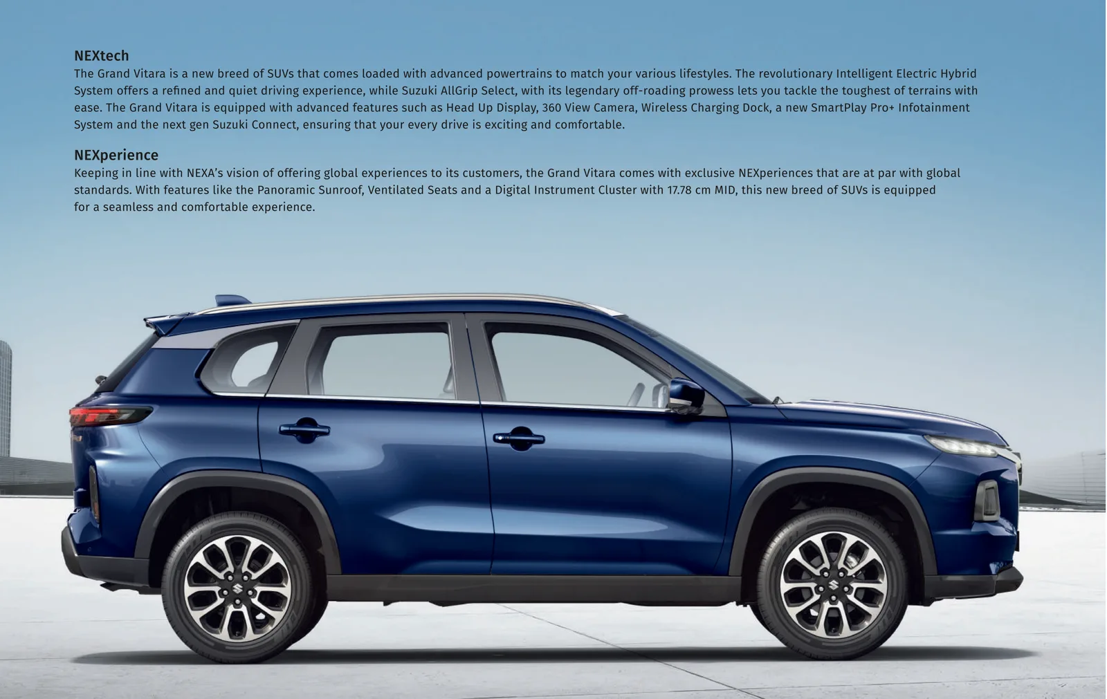 Suzuki Grand Vitara — all-wheel-drive SUV exterior design