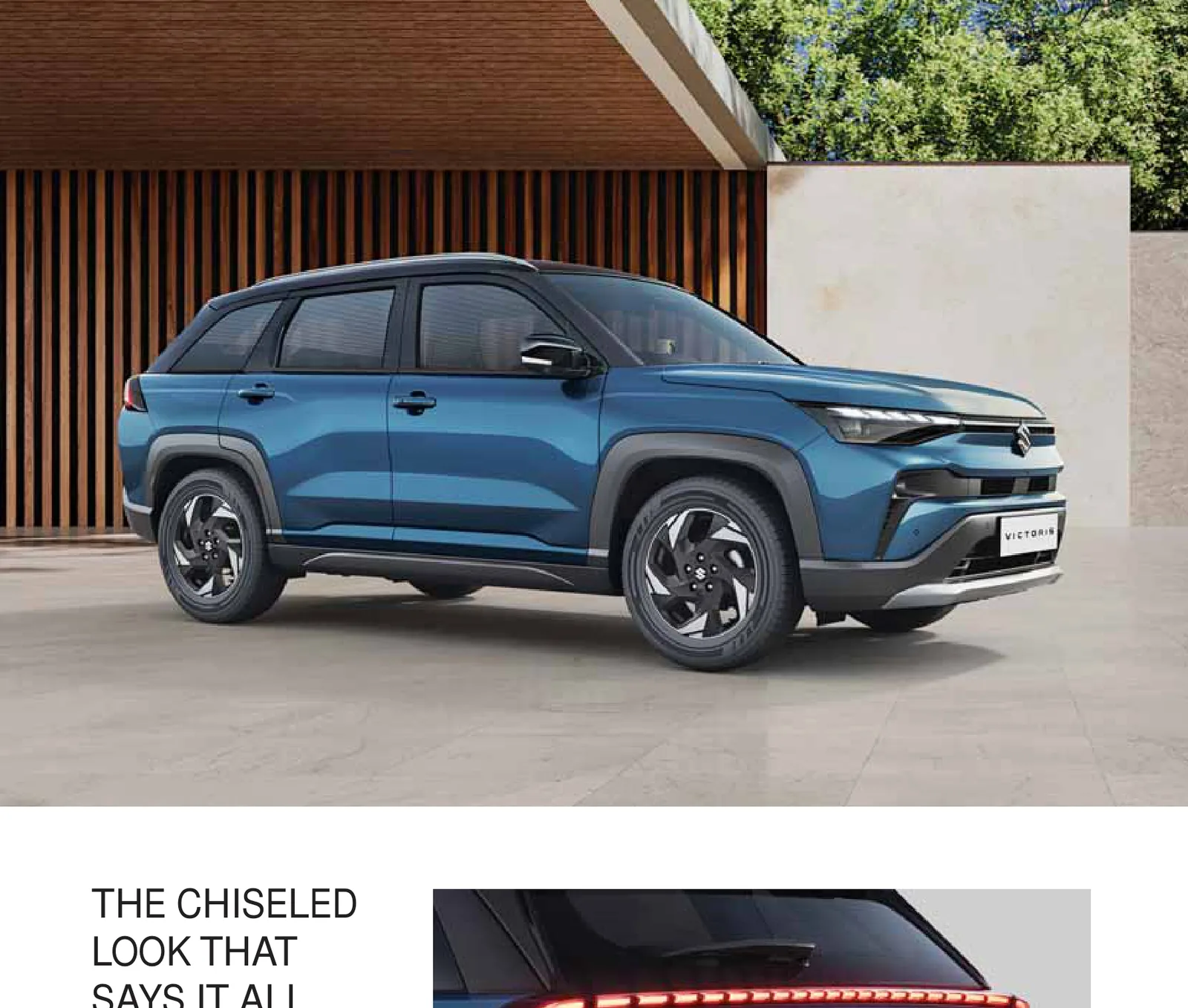 Suzuki Victoris — The Most Feature Loaded SUV exterior design