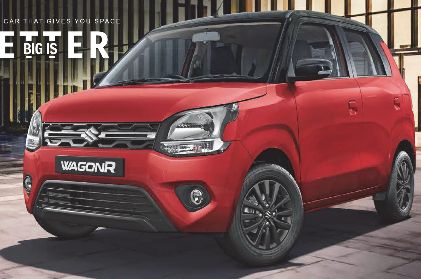 Suzuki Wagon R — Big is Better tall-boy hatchback exterior design