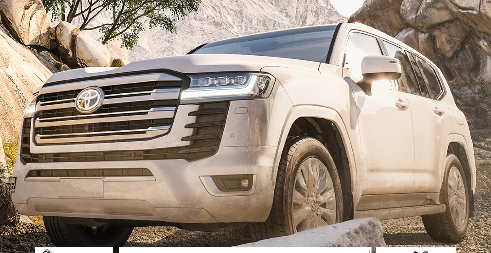 Toyota Land Cruiser 300 — flagship off-roader exterior design