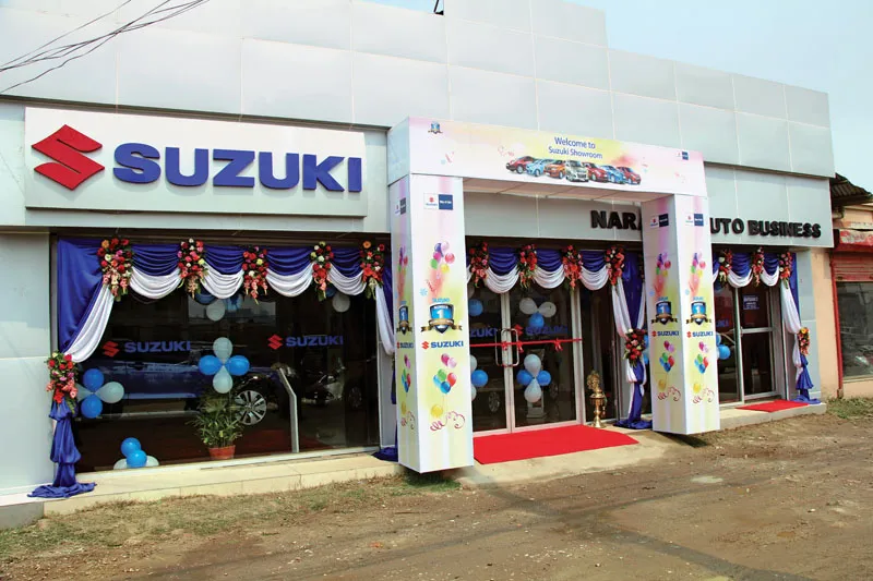Suzuki showroom in Kathmandu