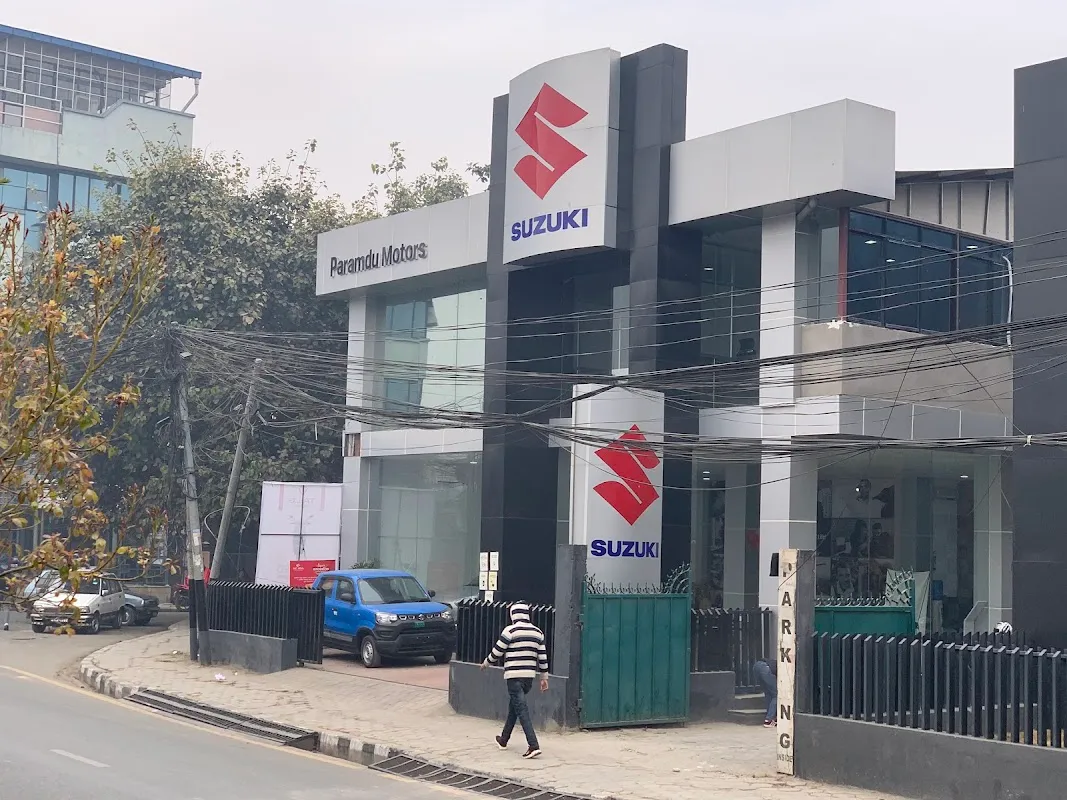 Suzuki showroom in Kathmandu
