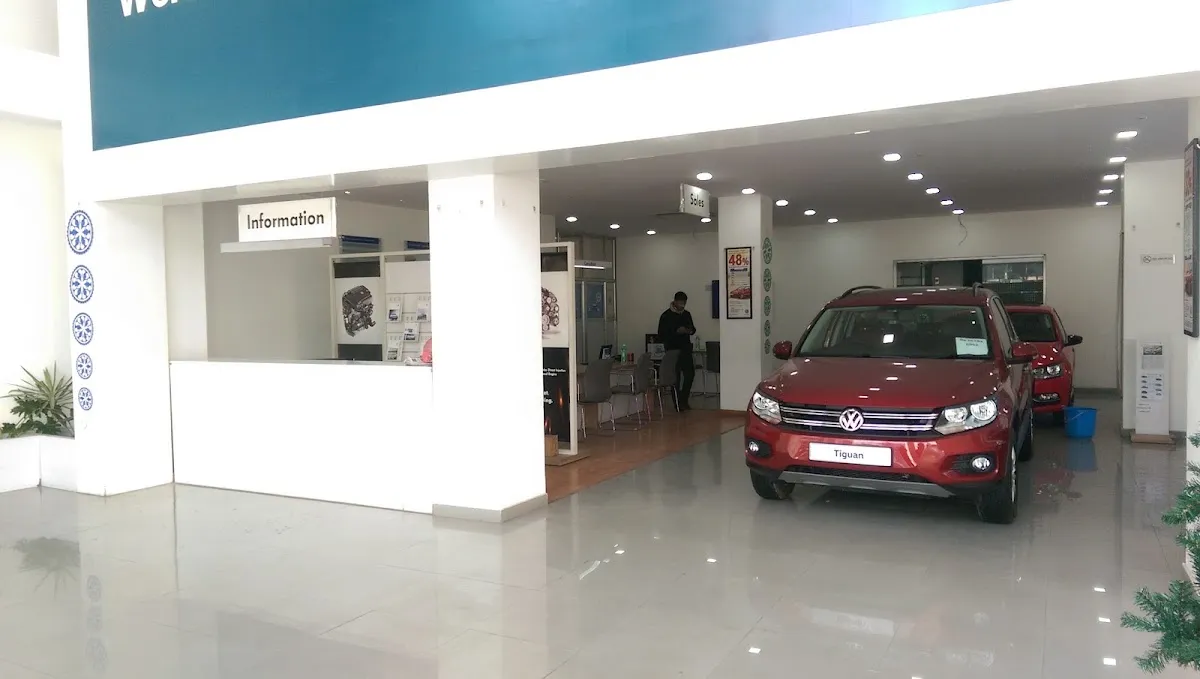 Volkswagen showroom in Kathmandu